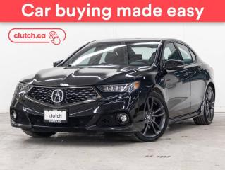 Used 2020 Acura TLX Tech A-Spec w/ Apple CarPlay & Android Auto, Rearview Cam, Nav for sale in Toronto, ON