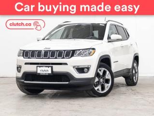 Used 2018 Jeep Compass Limited 4X4 w/ UConnect 4C, Apple CarPlay & Android Auto, Nav for sale in Toronto, ON