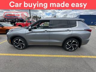 Used 2022 Mitsubishi Outlander GT S-AWC  w/ Apple CarPlay & Android Auto, Multi-View Cam System, Nav for sale in Toronto, ON