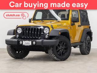 Used 2014 Jeep Wrangler Sport 4WD w/ Bluetooth, A/C, Cruise Control for sale in Bedford, NS