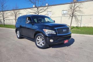 Used 2012 Infiniti QX56 LIMITED, 8 Pass, Navi, Camera,3/Y Warranty availa for sale in Toronto, ON