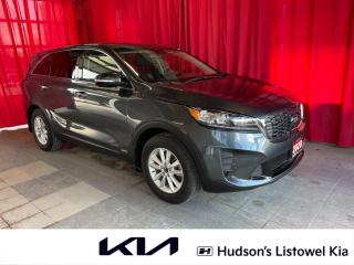 This Kia Sorento LX+ Features a 2.4L GDI 4-Cylinder Engine, 6-Speed Automatic Transmission, Drive Mode Select, Gravity Grey Exterior, Black Cloth Interior, Heated Front Seats, 10-Way Power Driver Seat, Height Adjustable Driver Seat, 40:20:40 Folding Rear Seats, Keyless Entry, Smart Key, Push Button Start, Rearview Camera, Blind-Spot Warning, Forward Collision Avoidance, Rear Cross Traffic Alert, Electronic Stability Control, Vehicle Stability Management, Hill Assist Control, Power Windows/Door Locks, 7 Display Audio, AM/FM/MP3 Radio, Android Auto/Apple Carplay, Bluetooth, USB & AUX Input Ports, 6 Speakers, Inductive Wireless Charging Pad, Tilt/Telescopic Steering Column, Heated Steering Wheel, Leather Wrapped Steering Wheel, Cruise Control, Steering Wheel Audio Controls, Electronic Power Steering, Dual Zone Automatic Climate Control, Air Conditioning, Automatic De-Fog System, Heated Rear Window, Deep Privacy Tint Glass, Solar Glass, Power/Heated Sideview Mirrors, Sideview Mirror Signal Repeaters, Projection Headlights, Automatic Headlights, LED Positioning Lights, Splash Guards, 17 Alloy Wheels. *Accident Reported on 07/2023, drivers side rear corner hit. Damage totaling $2,523. All work professionally repaired. 

<br> <br><i>-- The Larry Hudson Group is a family run automotive organization that has enjoyed growth for over 40 years of business. We have a great selection of new inventory and what we feel are the best reconditioned used cars in Ontario. Hudsons NEED your trade. We can offer you top market value for your current vehicle. Please come and partake in a great buying experience with the Larry Hudson Group in Listowel. FREE CarFax report available with every used vehicle! --</i>