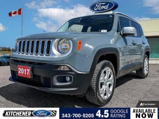 Used 2017 Jeep Renegade Limited NAV | SKY OPEN AIR ROOF | LEATHER for sale in Kitchener, ON