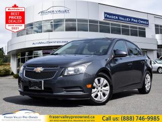 Used 2013 Chevrolet Cruze LT Turbo  -  Power Windows for sale in Abbotsford, BC