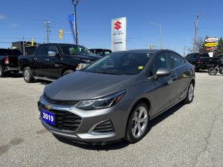 The 2019 Chevrolet Cruze Premier is the epitome of sophistication and technology. With its sleek design and powerful engine, this car is sure to turn heads on the road. Equipped with Bluetooth technology, you can stay connected and safely make calls or listen to your favorite tunes while on the go. The backup camera ensures effortless parking and maneuvering in tight spaces. The heated leather seats provide ultimate comfort, making every journey a luxurious one. This car is perfect for those who value both style and functionality. Upgrade your driving experience with the 2019 Chevrolet Cruze Premier. Dont miss out on the opportunity to own this exceptional vehicle. Treat yourself to the ultimate driving experience and make the 2019 Chevrolet Cruze Premier yours today.

G. D. Coates - The Original Used Car Superstore!
 
  Our Financing: We have financing for everyone regardless of your history. We have been helping people rebuild their credit since 1973 and can get you approvals other dealers cant. Our credit specialists will work closely with you to get you the approval and vehicle that is right for you. Come see for yourself why were known as The Home of The Credit Rebuilders!
 
  Our Warranty: G. D. Coates Used Car Superstore offers fully insured warranty plans catered to each customers individual needs. Terms are available from 3 months to 7 years and because our customers come from all over, the coverage is valid anywhere in North America.
 
  Parts & Service: We have a large eleven bay service department that services most makes and models. Our service department also includes a cleanup department for complete detailing and free shuttle service. We service what we sell! We sell and install all makes of new and used tires. Summer, winter, performance, all-season, all-terrain and more! Dress up your new car, truck, minivan or SUV before you take delivery! We carry accessories for all makes and models from hundreds of suppliers. Trailer hitches, tonneau covers, step bars, bug guards, vent visors, chrome trim, LED light kits, performance chips, leveling kits, and more! We also carry aftermarket aluminum rims for most makes and models.
 
  Our Story: Family owned and operated since 1973, we have earned a reputation for the best selection, the best reconditioned vehicles, the best financing options and the best customer service! We are a full service dealership with a massive inventory of used cars, trucks, minivans and SUVs. Chrysler, Dodge, Jeep, Ford, Lincoln, Chevrolet, GMC, Buick, Pontiac, Saturn, Cadillac, Honda, Toyota, Kia, Hyundai, Subaru, Suzuki, Volkswagen - Weve Got Em! Come see for yourself why G. D. Coates Used Car Superstore was voted Barries Best Used Car Dealership!