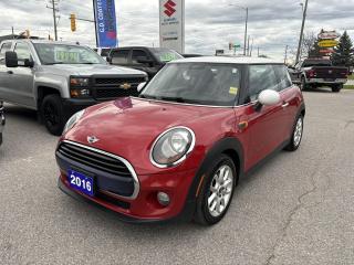Used 2016 MINI Cooper Hardtop 3dr HB ~Bluetooth ~Heated Seats ~Panoramic Sunroof for sale in Barrie, ON