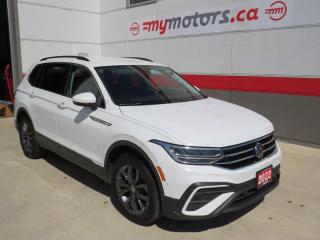 Used 2022 Volkswagen Tiguan Comfortline (**ALLOY WHEELS** POWER DRIVERS SEAT**PUSH BUTTON START**POWER HATCH**AUTO HEADLIGHTS**BACKUP CAMERA**LEATHER**DUAL CLIMATE CONTROL** HEATED SEATS**AWD**) for sale in Tillsonburg, ON