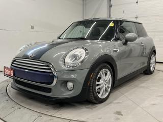 Used 2015 MINI Cooper PREM PKG | PANO ROOF | HTD LEATHER | LOW KMS! for sale in Ottawa, ON