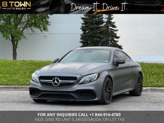 Used 2018 Mercedes-Benz C-Class AMG C 63 S Coupe for sale in Mississauga, ON