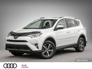 The 2018 Toyota RAV4s roomy interior, numerous standard safety features and reputation for reliability make it a reasonable choice for a small crossover.6 months / 10,000km Enhanced 1st Canadian Warranty, with the option to upgrade to longer periods.NATIONWIDE DELIVERY AVAILABLEAt Audi Halifax, we guarantee that our pre-owned vehicles are both reliable and safe. Each vehicle is subject to an 85-point inspection prior to purchase to ensure the satisfaction of our customers. The 85-point inspection includes inspecting the following services Engine Change Oil and Filter Transmission/Transfer Case Drive Axle Steering Brake System Air Conditioning Electrical Front/Rear Suspension Cooling/Fuel System Road Test