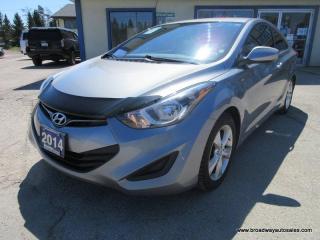 Used 2014 Hyundai Elantra GREAT KM'S COUPE-MODEL 5 PASSENGER 2.0L - DOHC.. ACTIVE-ECO-MODE.. HEATED SEATS.. CD/AUX/USB INPUT.. BLUETOOTH SYSTEM.. KEYLESS ENTRY.. for sale in Bradford, ON