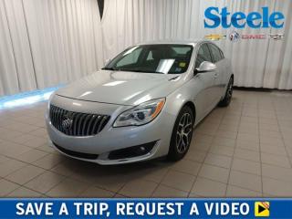 Enjoy the bold sophistication of our 2017 Buick Regal Sport Touring Sedan thats beautifully sculpted in Quicksilver Metallic! Powered by a TurboCharged 2.0 Litre 4 Cylinder that executes 259hp matched with a 6 Speed Automatic transmission. This Front Wheel Drive combination delivers ample power for brisk acceleration and approximately 8.1L/100km on the highway in this beautiful sedan. Our Regal Sport Touring is practically irresistible with its 18-inch aluminum Black pocket wheels and rear lip spoiler. Slide behind the wheel of our Sport Touring trim and get comfortable in our supportive heated leather seats. Be sure to check out our customizable Driver Information Center! The IntelliLink smartphone and voice command integration system includes a text message feature that reads incoming text messages aloud. Elevate your connectivity even further with OnStar 4G LTE with an available WiFi hotspot, Apple CarPlay, Android Auto, Bluetooth, and premium audio with available Sirius XM Satellite Radio. Your safety is paramount with Buick, so our Regal has been meticulously designed with a rear vision camera, stability control, and advanced airbags. Youll also have the OnStar system to provide automatic crash notification, roadside assistance and remote door unlock. Discerning drivers just like you are giving this Regal incredible reviews, so get behind the wheel and check it out for yourself! Save this Page and Call for Availability. We Know You Will Enjoy Your Test Drive Towards Ownership! Steele Chevrolet Atlantic Canadas Premier Pre-Owned Super Center. Being a GM Certified Pre-Owned vehicle ensures this unit has been fully inspected fully detailed serviced up to date and brought up to Certified standards. Market value priced for immediate delivery and ready to roll so if this is your next new to your vehicle do not hesitate. Youve dealt with all the rest now get ready to deal with the BEST! Steele Chevrolet Buick GMC Cadillac (902) 434-4100 Metros Premier Credit Specialist Team Good/Bad/New Credit? Divorce? Self-Employed?