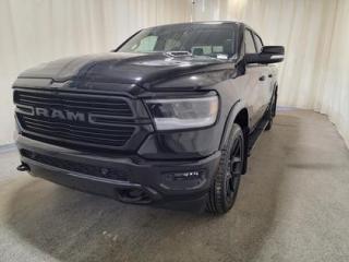 **HOT TRADE ALERT!!** Locally owned 2020 Ram 1500 Laramie . This truck is well maintained and accident free! Laramie trim trades the all-terrain tires for all-seasons and adds chrome exterior trim, body-colour fender flares, a 10-speaker stereo, leather seating, a 12-way front passenger seat, ventilated front seats, passive keyless entry and dual-zone automatic climate control.

Key Features: 
Heated Front Seats
Heated steering wheel
Heated rear seats
Leather Seats
Blind Spot Warning
Remote Start
Sunroof
Backup Camera
4X4/AWD
Push Button Start
Class IV hitch receiver
Trailer Brake Control

After this vehicle came in on trade, we had our fully certified Pre-Owned Ford mechanic perform a mechanical inspection. This vehicle passed the certification with flying colors. After the mechanical inspection and work was finished, we did a complete detail including sterilization and carpet shampoo.\

Bennett Dunlop Ford has been located at 770 Broad St, in the heart of Regina for over 40 years! Our 4.6 Star google review (Well over 1,800 reviews) is the result of our commitment to providing the fastest, easiest and most fun customer experience possible. Our customers tell us that they love that we don't charge any admin or documentation fees, our sales team will simply offer our best price upfront and we have a no-questions-asked money back guarantee just in case you change your mind after your purchase.