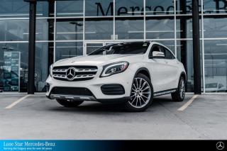 Very well equipped GLA250 with the Premium Plus and Sport Packages! A service has just been completed, as well as a new windshield installed.  This Vehicle is Proudly Offered by Lone Star Mercedes-Benz; Calgary’s Luxury Pre-Owned Dealership for over 50 Years. On top of hand selecting the best pre-owned vehicles to offer for sale in our inventory, we complete a full inspection, detailing and reconditioning regime to ensure piece-of-mind and satisfaction in your next vehicle. We accept and competitively appraise all trade-ins, and are happy to offer a variety of exceptional financing and warranty options. Call us at (403) 253-1333 or reach out to us online to speak to our experienced sales team members today! Conveniently located at the corner of Glenmore and Deerfoot Trail. AMVIC Licensed Business.