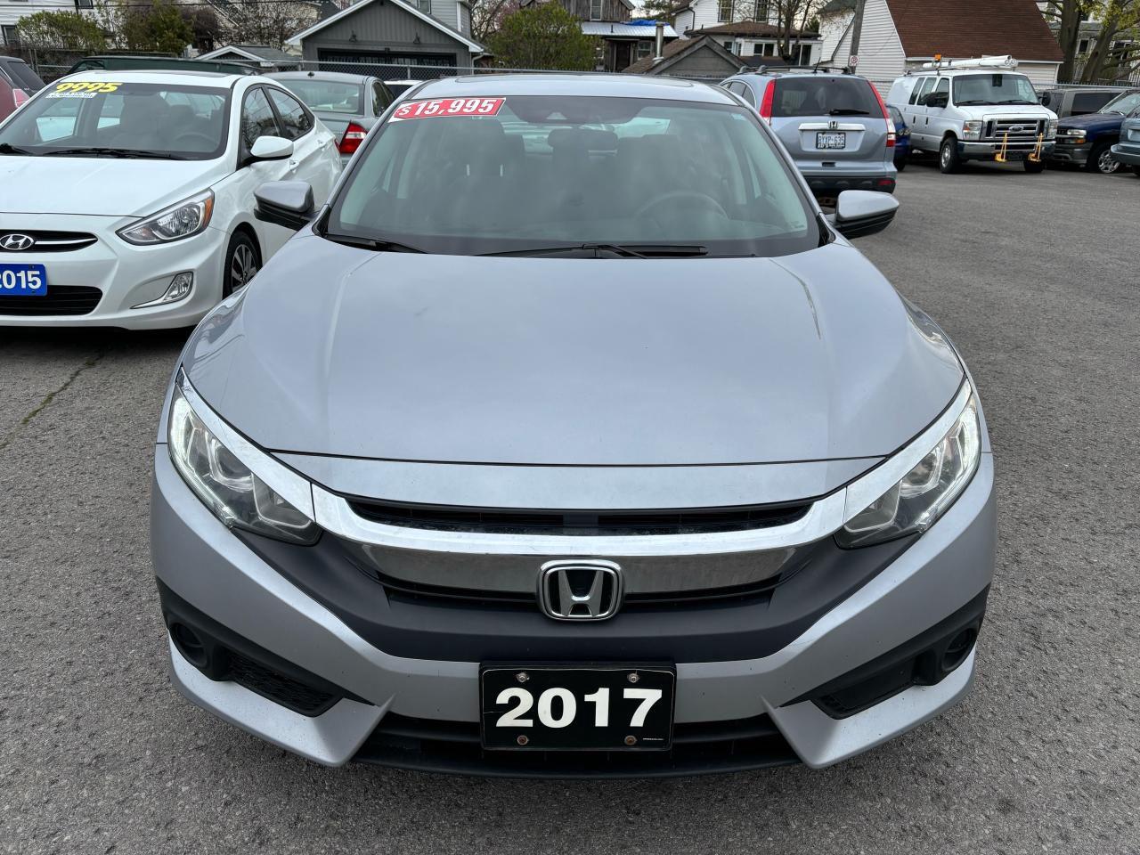 2017 Honda Civic EX, Alloys, Sunroof, Lane Departure Warning