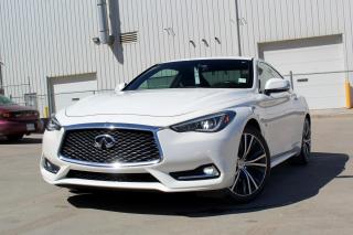 Used 2017 Infiniti Q60 3.0t - PREMIUM - AWD - NAVIGATION - BOSE AUDIO - HEATED LEATHER SEATS - ACCIDENT FREE for sale in Saskatoon, SK