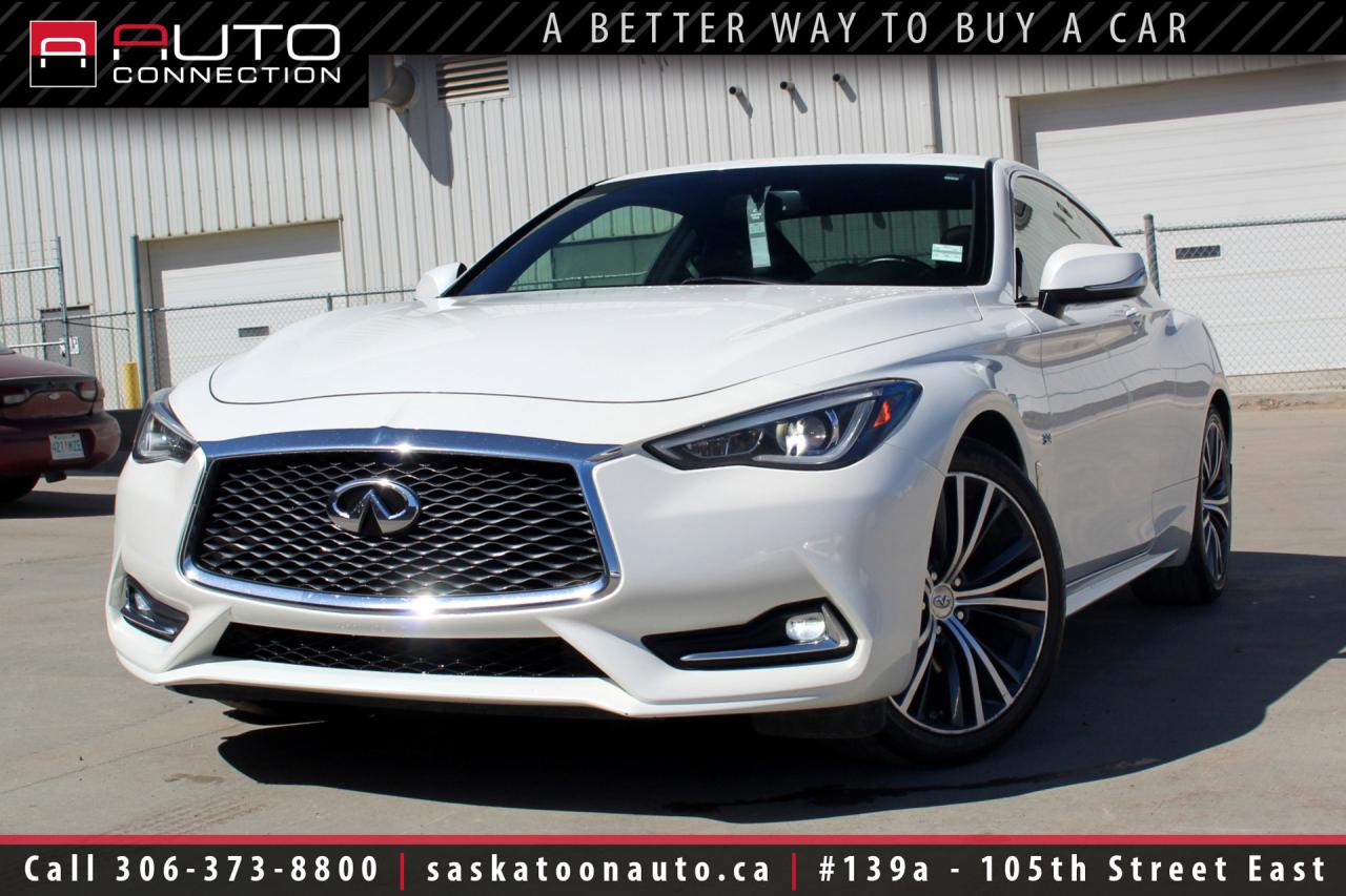 Used 2017 Infiniti Q60 3.0t - AWD - PREMIUM PKG - HEATED LEATHER SEATS AND STEERING WHEEL - BOSE - REMOTE START for sale in Saskatoon, SK