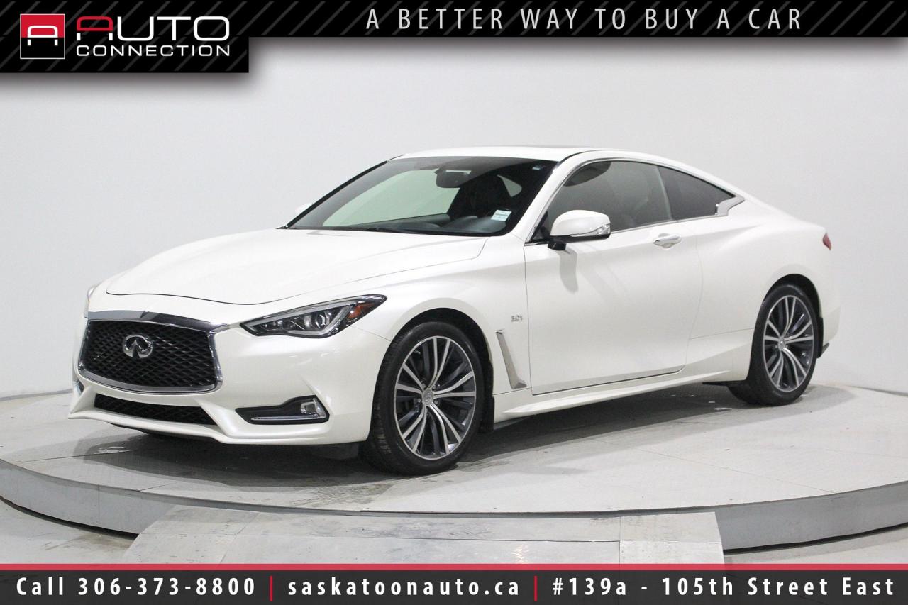 Used 2017 Infiniti Q60 3.0t - AWD - PREMIUM PKG - HEATED LEATHER SEATS AND STEERING WHEEL - BOSE - REMOTE START for sale in Saskatoon, SK