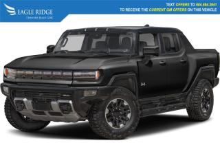 2024 GMC HUMMER EV Pickup, 4x4, memory seat/mirrors and steering wheel, keyless open and start, remote vehicle start, backup and rear camera, lather seats, 13.4 touch screen with google built in, Navigation, adaptive cruise control, enhanced automatics emergency braking, parking assist, Bose premium sound system,