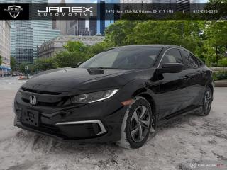 Used 2020 Honda Civic LX Economical Reliable Bluetooth Back Cam Certified for sale in Ottawa, ON