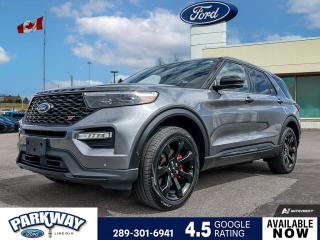 Used 2021 Ford Explorer ST ONE OWNER | TWIN PANEL MOONROOF | NAVIGATION for sale in Waterloo, ON
