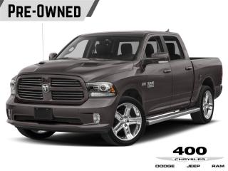 Used 2018 RAM 1500 Sport FRONT HEATED SEATS AND STEERING WHEEL I REAR POWER SLIDING WINDOW I 9 ALPIEN SPEAKERS WITH SUBWOOFER I SPRAY-IN BEDLINER I POWER FOLDING EXTERIOR MIRRORS I REMOTE START SYSTEM I SPORT PERFORMANCE HOOD for sale in Innisfil, ON