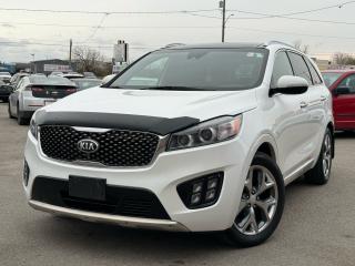 Used 2016 Kia Sorento 3.3L SX+ / CLEAN CARFAX / NAV / PANO / LEATHER for sale in Bolton, ON