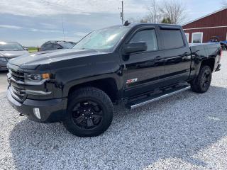 Used 2018 Chevrolet Silverado 1500 LTZ Crew Cab 4WD for sale in Dunnville, ON