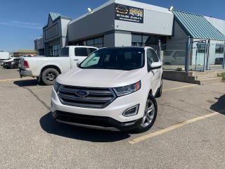<p>2017 FORD EDGE TITANIUM WITH 153482 KMS, APPLE CARPLAY/ANDROID AUTO, NAVIGATION, BACKUP CAMERA, PANORAMIC ROOF, HEATED STEERING WHEEL, PUSH BUTTON START, BLUETOOTH, WIRELESS PHONE CHARGER, LANE ASSIST, PARK ASSIST, BLIND SPOT DETECTION, COLLISION DETECTION, REMOTE START, POWER FOLDING MIRRORS, AUTO STOP/START, HEATED SEATS FRONT/REAR, VENTILATED SEATS, LEATHER SEATS AND MORE! </p><p> </p><p>*** CREDIT REBUILDING SPECIALISTS ***</p><p>APPROVED AT WWW.CROSSROADSMOTORS.CA</p><p>INSTANT APPROVAL! ALL CREDIT ACCEPTED, SPECIALIZING IN CREDIT REBUILD PROGRAMS</p><p>All VEHICLES INSPECTED---FINANCING & EXTENDED WARRANTY AVAILABLE---ALL CREDIT APPROVED ---CAR PROOF AND INSPECTION AVAILABLE ON ALL VEHICLES.</p><p>FOR A TEST DRIVE PLEASE CALL 403-764-6000 OR FOR AFTER HOUR INQUIRIES PLEASE CALL403-804-6179. </p><p>FAST APPROVALS </p><p>AMVIC LICENSED DEALERSHIP</p>