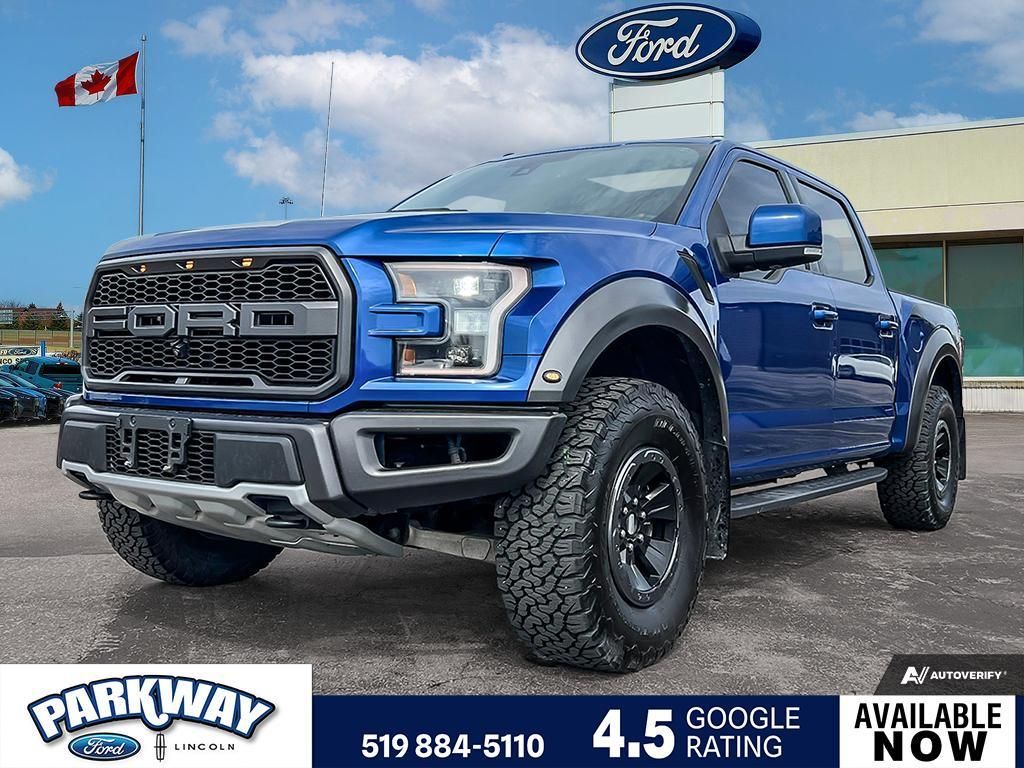 Used 2017 Ford F-150 Raptor MOONROOF TECHNOLOGY PKG SPRAY LINER for Sale in Waterloo, Ontario