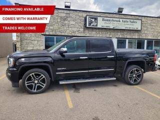 Need a vehicle that has style and class? Look at our Pre-Owned 2016 GMC SIERRA 1500 DENALI 4X4  (Pictured in photo) /Filled with top options including Heated Leather Seats, Keyless Entry, Bluetooth, Navigation, Power Mirrors, Power Locks,Factory Car starter, Dvd player Power Windows. Rearview camera /Air /Tilt /Cruise/Power Sunroof/Back up camera,Four Wheel drive system/comes with 6 month power train warranty with options to extend. Smooth ride at a great price thats ready for your test drive. Fully inspected and given a clean bill of health by our technicians. Fully detailed on the interior and exterior so it feels like new to you. There should never be any surprises when buying a used car, thats why we share our Mechanical Fitness Assessment and Carfax with our customers, so you know what we know. Bonnybrook Auto sales is helping thousands find quality used vehicles at prices they can afford. If you would like to book a test drive, have questions about a vehicle or need information on finance rates, give our friendly staff a call today! Bonnybrook auto sales is proudly one of the few car dealerships that have been serving Calgary for over Twenty years. /TRADE INS WELCOMED/ Amvic Licensed Business.  Due to the recent increase for used vehicles.  Demand and sales combined with  the U.S exchange rate, a lot  vehicles are being exported to the U.S. We are in need of pre-owned vehicles. We give top dollar for your trades.  We also purchase all makes and models of vehicles.