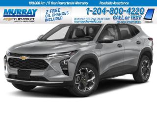 Experience the thrill of driving the brand new 2024 Chevrolet Trax LS Sport Utility. With its sleek design and enhanced features, this vehicle is the perfect companion for city dwellers and adventure seekers alike. The Trax LS offers an exceptional blend of performance, comfort, and style thats hard to find in other SUVs in its class.  At the heart of this sport utility vehicle is a Turbocharged Gas 3-Cyl 1.2L engine, designed to deliver a responsive, exhilarating, and efficient driving experience. Whether youre traversing city streets or exploring new terrains, this engine ensures youll have the power to go wherever your heart desires.  The 2024 Chevrolet Trax LS is more than just a vehicle; its a statement. Its a testament to your taste for quality, performance, and sophistication. Its about embracing the freedom of the open road and the possibilities that come with it. With only 10 kilometers on the odometer, this vehicle is eager to embark on countless adventures with you.  At Murray Chevrolet Winnipeg, we believe in delivering not just a vehicle, but a comprehensive driving experience. We ensure that every vehicle we sell meets our high standards of quality and performance. With the 2024 Chevrolet Trax LS, youre not just getting a new vehicle; youre getting a trusted partner for your journeys.  Dont miss out on this opportunity to own the exceptional 2024 Chevrolet Trax LS Sport Utility. Experience it for yourself today at Murray Chevrolet Winnipeg.  Dealer Permit #1740