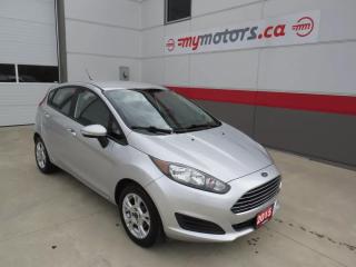2015 Ford Fiesta SE    **ALLOY WHEELS**AUTOMATIC**AUTO HEADLIGHTS**BLUETOOTH**CRUISE CONTROL**AM/FM/CD PLAYER**HEATED SEATS**12V OUTLET**      *** VEHICLE COMES CERTIFIED/DETAILED *** NO HIDDEN FEES *** FINANCING OPTIONS AVAILABLE - WE DEAL WITH ALL MAJOR BANKS JUST LIKE BIG BRAND DEALERS!! ***     HOURS: MONDAY - WEDNESDAY & FRIDAY 8:00AM-5:00PM - THURSDAY 8:00AM-7:00PM - SATURDAY 8:00AM-1:00PM    ADDRESS: 7 ROUSE STREET W, TILLSONBURG, N4G 5T5