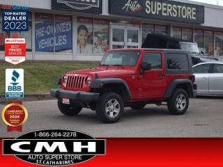 Used 2009 Jeep Wrangler X  **VERY LOW KMS - CLEAN CARFAX** for sale in St. Catharines, ON