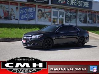 Used 2015 Chevrolet Malibu LTZ  **SUNROOF - DUAL DVD** for sale in St. Catharines, ON