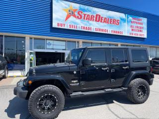 4WD 4dr Sahara MINT! WE FINANCE ALL CREDIT! 700+ VEHICLES IN STOCK
Instant Financing Approvals CALL OR TEXT 519+702+8888! Our Team will secure the Best Interest Rate from over 30 Auto Financing Lenders that can get you APPROVED! We also have access to in-house financing and leasing to help restore your credit.
Financing available for all credit types! Whether you have Great Credit, No Credit, Slow Credit, Bad Credit, Been Bankrupt, On Disability, Or on a Pension,  for your car loan Guaranteed! For Your No Hassle, Same Day Auto Financing Approvals CALL OR TEXT 519+702+8888.
$0 down options available with low monthly payments! At times a down payment may be required for financing. Apply with Confidence at https://www.5stardealer.ca/finance-application/ Looking to just sell your vehicle? WE BUY EVERYTHING EVEN IF YOU DONT BUY OURS: https://www.5stardealer.ca/instant-cash-offer/
The price of the vehicle includes a $480 administration charge. HST and Licensing costs are extra.
*Standard Equipment is the default equipment supplied for the Make and Model of this vehicle but may not represent the final vehicle with additional/altered or fewer equipment options.