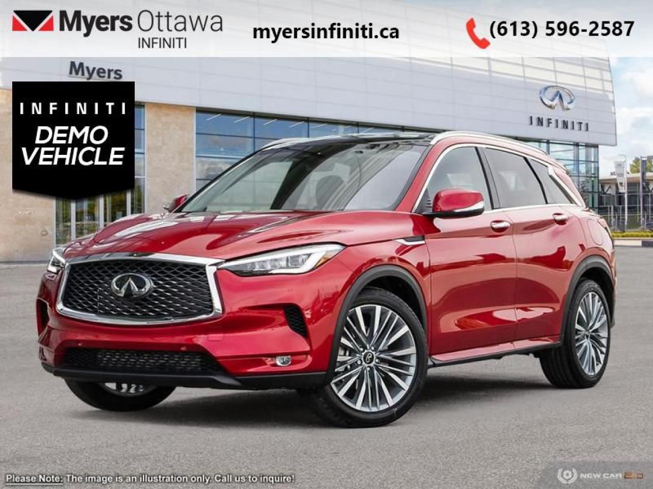 Used 2024 Infiniti QX50 Sensory  - HUD -  Sunroof -  Navigation for sale in Ottawa, ON