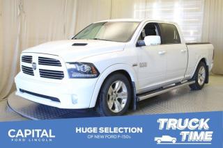 Local Trade, Leather, Sunroof, Navigation, 5.7L, Heated SeatsLooking for a tough truck with all the pulling power you could possibly need. Then look no further than this 2017 Bright White Ram 1 **New Arrival** . Hit the road in the city, or in the country. This truck will do all the hard work for you. Come in to Capital today, or call one of our Product Specialists, and find out more! Check out this vehicles pictures, features, options and specs, and let us know if you have any questions. Helping find the perfect vehicle FOR YOU is our only priority.P.S...Sometimes texting is easier. Text (or call) 306-517-6848 for fast answers at your fingertips!Dealer License #307287