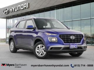 Used 2021 Hyundai Venue Preferred IVT  - Heated Seats - $158 B/W for sale in Nepean, ON