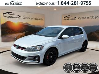 Used 2019 Volkswagen Golf GTI GTI B-ZONE*SIÈGES CHAUFFANTS*CAMÉRA*CRUISE*TURBO* for sale in Québec, QC