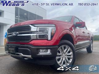 New 2024 Ford F-150 King Ranch for sale in Vermilion, AB