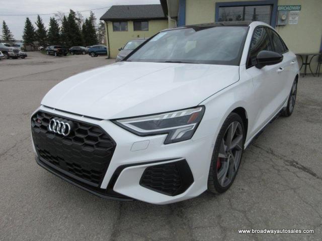 2023 Audi S3 ALL-WHEEL DRIVE PREMIUM-PLUS-EDITION 5 PASSENGER 2.0L - DOHC.. DRIVE-MODE-SELECT.. LEATHER.. HEATED SEATS.. POWER SUNROOF.. BACK-UP CAMERA..