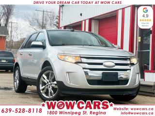 2011 Ford Edge SEL FWD <br/> Odometer: 190,888km <br/> Price: $11,998+taxes <br/> <br/>  <br/> WOW Factors:- <br/> -Certified and mechanical inspection  <br/> <br/>  <br/> Highlight Features:- <br/> -Chrome Wheels <br/> -Park Assist Sensors <br/> -Panoramic Sunroof <br/> -Navigation System <br/> -Remote Start <br/> -Leather Power Seats <br/> -Heated Seats <br/> -Power Lift gate <br/> -Cruise Control and much more. <br/> <br/>  <br/> Welcome to WOW CARS Family! <br/> <br/>  <br/> We feel delighted to welcome you to WOW CARS. Our prior most priority is the satisfaction of the customers in each aspect. We deal with the sale/purchase of pre-owned Cars, SUVs, VANs, and Trucks. Our main values are Truth, Transparency, and Believe. <br/> <br/>  <br/> Visit WOW CARS Today at 1800 Winnipeg Street Regina, SK S4P1G2, or give us a call at (639) 528-8II8  <br/>