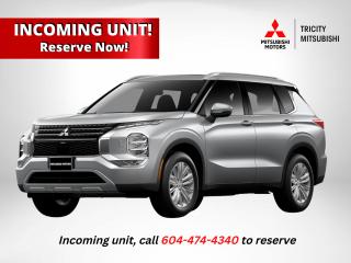 New 2024 Mitsubishi Outlander ES - Heated Seats, Apple Carplay/Android Auto for sale in Coquitlam, BC