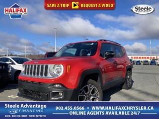 Used 2015 Jeep Renegade Limited - LOW KM, 4WD, HEATED LEATHER SEATS AND WHEEL, BACK UP CAMERA, POWER EQUIPMENT, NO ACCIDENTS for sale in Halifax, NS