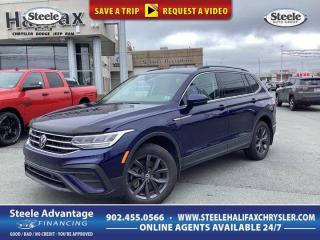 Used 2023 Volkswagen Tiguan Comfortline- LOW KM, PANO SUNROOF, HEATED LEATHER SEATS AND WHEEL, POWER LIFT GATE, VW SAFETY SENSE for sale in Halifax, NS