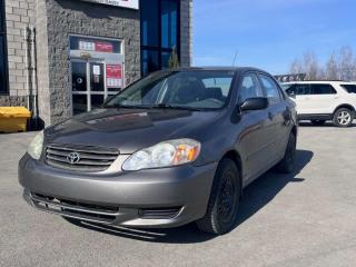 Used 2004 Toyota Corolla CE for sale in Drummondville, QC