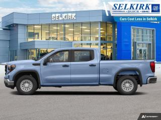 <b>Leather Seats,  Aluminum Wheels,  Remote Start,  Apple CarPlay,  Android Auto!</b><br> <br> <br> <br>  No matter where you’re heading or what tasks need tackling, there’s a premium and capable Sierra 1500 that’s perfect for you. <br> <br>This 2024 GMC Sierra 1500 stands out in the midsize pickup truck segment, with bold proportions that create a commanding stance on and off road. Next level comfort and technology is paired with its outstanding performance and capability. Inside, the Sierra 1500 supports you through rough terrain with expertly designed seats and robust suspension. This amazing 2024 Sierra 1500 is ready for whatever.<br> <br> This downpour metallic Crew Cab 4X4 pickup   has a 10 speed automatic transmission and is powered by a  355HP 5.3L 8 Cylinder Engine.<br> <br> Our Sierra 1500s trim level is SLT. This luxurious GMC Sierra 1500 SLT comes very well equipped with perforated leather seats, unique aluminum wheels, chrome exterior accents and a massive 13.4 inch touchscreen display with wireless Apple CarPlay and Android Auto, wireless streaming audio, SiriusXM, plus a 4G LTE hotspot. Additionally, this amazing pickup truck also features IntelliBeam LED headlights, remote engine start, forward collision warning and lane keep assist, a trailer-tow package with hitch guidance, LED cargo area lighting, teen driver technology, a HD rear vision camera plus so much more! This vehicle has been upgraded with the following features: Leather Seats,  Aluminum Wheels,  Remote Start,  Apple Carplay,  Android Auto,  Streaming Audio,  Teen Driver. <br><br> <br>To apply right now for financing use this link : <a href=https://www.selkirkchevrolet.com/pre-qualify-for-financing/ target=_blank>https://www.selkirkchevrolet.com/pre-qualify-for-financing/</a><br><br> <br/> Weve discounted this vehicle $3299. Total  cash rebate of $5300 is reflected in the price. Credit includes $5,300 Non Stackable Delivery Allowance  Incentives expire 2024-05-31.  See dealer for details. <br> <br>Selkirk Chevrolet Buick GMC Ltd carries an impressive selection of new and pre-owned cars, crossovers and SUVs. No matter what vehicle you might have in mind, weve got the perfect fit for you. If youre looking to lease your next vehicle or finance it, we have competitive specials for you. We also have an extensive collection of quality pre-owned and certified vehicles at affordable prices. Winnipeg GMC, Chevrolet and Buick shoppers can visit us in Selkirk for all their automotive needs today! We are located at 1010 MANITOBA AVE SELKIRK, MB R1A 3T7 or via phone at 204-482-1010.<br> Come by and check out our fleet of 80+ used cars and trucks and 180+ new cars and trucks for sale in Selkirk.  o~o