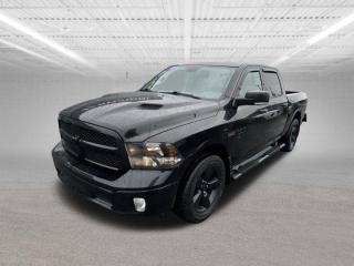 FRESH 2 YEAR MVI!Steele Certified120 Point Inspection has been completed.Current service and motor vehicle inspection have been completed.A Carfax vehicle history report will be provided.Buy with confidence.TRADE INS ARE WELCOME.The 2019 Ram 1500 Classic SLT is a versatile and capable full-size pickup truck known for its rugged performance, comfortable interior, and array of available features. Heres an overview of the key features and specifications of the 2019 Ram 1500 Classic SLT:Engine Options:The 2019 Ram 1500 Classic SLT typically offers a choice of engines:3.6-liter V6: This engine produces around 305 horsepower and 269 lb-ft of torque. It is paired with an 8-speed automatic transmission.5.7-liter V8: An optional upgrade, this engine generates approximately 395 horsepower and 410 lb-ft of torque. It also comes with an 8-speed automatic transmission.Performance and Towing Capacity:The Ram 1500 Classic SLT is designed for impressive performance and towing capability.When properly equipped, it can tow up to around 7,600-10,680 pounds, depending on the engine and configuration.Fuel Efficiency:Fuel efficiency varies based on the engine and drivetrain configuration.The V6 engine achieves around 17-20 mpg in the city and 25-23 mpg on the highway.The V8 engine has slightly lower fuel economy, with estimates of around 15-17 mpg in the city and 22-23 mpg on the highway.Interior Features:The SLT trim of the Ram 1500 Classic offers a comfortable and well-equipped interior.Standard features typically include cloth upholstery, power-adjustable drivers seat, air conditioning, cruise control, keyless entry, and a Uconnect infotainment system with a touchscreen display.Higher trims or optional packages may add premium features like leather upholstery, heated seats, and advanced infotainment options.Cargo Space:The Ram 1500 Classic SLT comes with either a crew cab or quad cab configuration, offering ample interior space for passengers and cargo.The truck bed size varies depending on the cab configuration, with options ranging from around 5 feet 7 inches to 6 feet 4 inches.Safety Features:The 2019 Ram 1500 Classic SLT is equipped with standard safety features such as antilock brakes, stability control, traction control, trailer sway control, and a comprehensive airbag system.Advanced safety technologies like blind-spot monitoring, rear cross-traffic alert, and forward collision warning may be available as part of optional packages or higher trims.Off-Road Capability:The Ram 1500 Classic SLT, especially when equipped with 4WD, offers impressive off-road capability.Features like available skid plates, off-road tires, and an electronic locking rear differential enhance its performance in challenging terrain.Price and Trim Levels:The Ram 1500 Classic SLT is typically positioned as a mid-level trim within the Ram 1500 lineup.It offers a good balance of features and value, making it popular among buyers looking for a well-equipped yet affordable full-size pickup truck.Overall Impressions:The 2019 Ram 1500 Classic SLT combines rugged capability with everyday comfort and convenience.Whether used for work or recreation, it delivers a compelling package with a range of engine choices, versatile configurations, and modern features that cater to diverse needs and preferences.