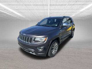 The 2016 Jeep Grand Cherokee Overland is a premium trim level of the Grand Cherokee lineup, offering a blend of luxury, off-road capability, and advanced features. Heres an overview of the key features and specifications of the 2016 Jeep Grand Cherokee Overland:Engine Options:The 2016 Grand Cherokee Overland is typically available with multiple engine options:3.6-liter V6 Pentastar: This engine produces around 295 horsepower and 260 lb-ft of torque. It offers a good balance of performance and efficiency.5.7-liter V8 HEMI: An optional upgrade, this engine delivers approximately 360 horsepower and 390 lb-ft of torque, ideal for towing and enhanced performance.3.0-liter V6 EcoDiesel: Another optional choice, this diesel engine offers around 240 horsepower and an impressive 420 lb-ft of torque, prioritizing fuel efficiency and towing capability.Performance and Towing Capacity:The Grand Cherokee Overland is capable both on and off the road, with available Quadra-Drive II 4WD system and adjustable air suspension (Quadra-Lift).When properly equipped, it can tow up to approximately 6,200 to 7,200 pounds, depending on the engine and drivetrain.Fuel Efficiency:Fuel economy varies based on the engine choice and drivetrain configuration.The V6 engines achieve around 17-19 mpg in the city and 24-26 mpg on the highway.The V8 HEMI and EcoDiesel engines offer slightly lower fuel efficiency, with estimates ranging from 14-15 mpg in the city and 21-28 mpg on the highway.Interior Features:The Grand Cherokee Overland boasts a luxurious and well-appointed interior.Standard features typically include premium leather upholstery, heated and ventilated front seats, dual-zone automatic climate control, a panoramic sunroof, a premium sound system, and an 8.4-inch touchscreen infotainment system with navigation.Additional features like adaptive cruise control, automatic parking assist, and a rear-seat entertainment system may be available as optional upgrades.Cargo Space:The Grand Cherokee offers a spacious and versatile cargo area.With the rear seats up, it provides approximately 36.3 cubic feet of cargo space, which expands to around 68.3 cubic feet with the rear seats folded down.Safety Features:The 2016 Grand Cherokee Overland comes equipped with a range of standard safety features, including advanced multistage front airbags, stability control, traction control, and a backup camera.Optional safety technologies such as blind-spot monitoring, rear cross-path detection, and forward collision warning with active braking are available in higher trims or as part of optional packages.Off-Road Capability:The Grand Cherokee Overland is equipped with advanced off-road features, including Jeeps Selec-Terrain traction management system and hill descent control.Its off-road prowess is further enhanced by available Quadra-Drive II 4WD system and adjustable air suspension (Quadra-Lift), allowing for superior performance in challenging terrain.Price and Trim Levels:The 2016 Grand Cherokee Overland represents the upper echelon of the Grand Cherokee lineup, positioned as a premium trim level with a higher price point.It offers a comprehensive package of luxury, capability, and advanced features, making it an attractive choice for buyers seeking a versatile and upscale SUV.Overall, the 2016 Jeep Grand Cherokee Overland is a standout model within the midsize SUV segment, combining refined comfort with impressive off-road capability and a range of available features. Its distinctive blend of luxury and performance caters to drivers looking for a premium SUV that can excel both on and off the road.